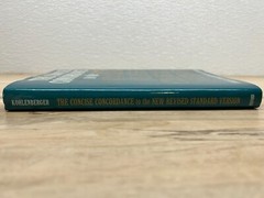 Vintage 1993 Oxford The Concise Concordance To The New Revised Standart Version
