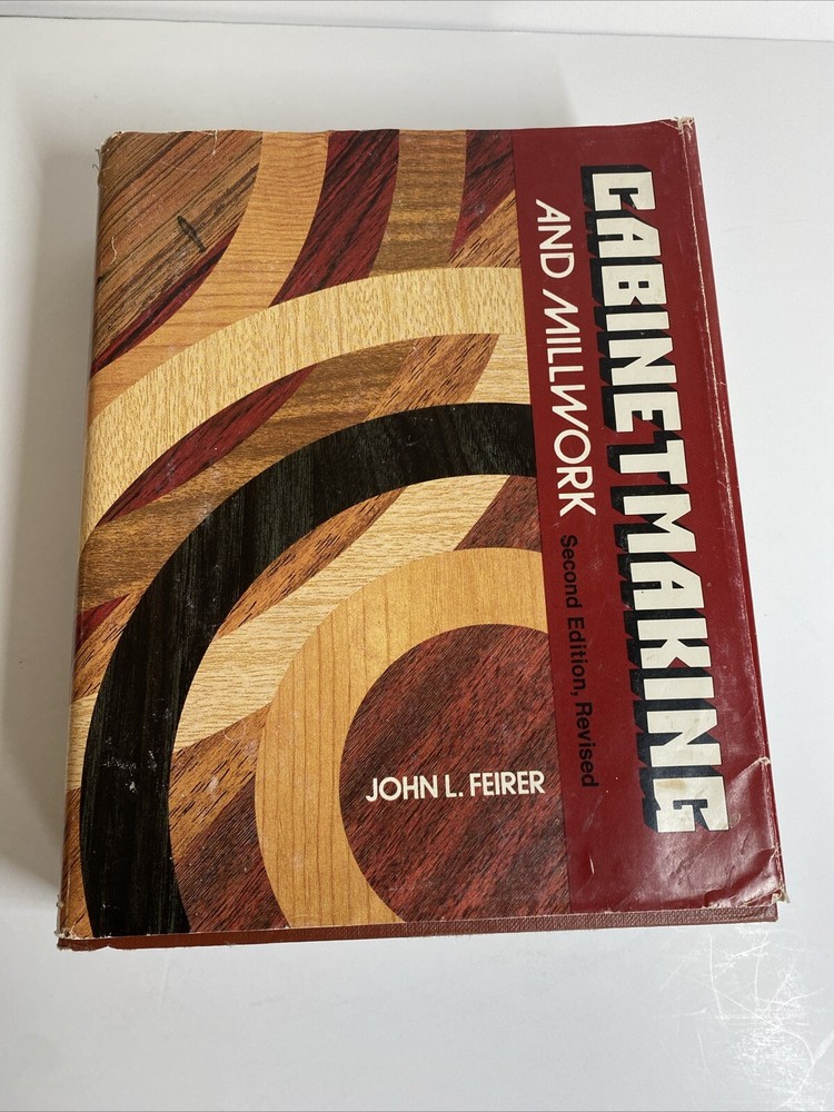 Cabinetmaking and Millwork Hardcover John L. Feirer with 20-in-1 shop guide
