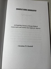 Charlie Kirk Biography by Christina W. Randall (Y24)