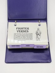 Fighter Verses Bible Verse Memorization Cards, Desiring God Ministries, 1984 NIV