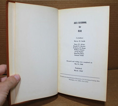 AREA HANDBOOK FOR IRAQ 03/1969 DA PAM 550-31 Hardcover