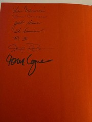 A Course Called Scotland by Tom Coyne Hardcover Book Signed 8 Signatures