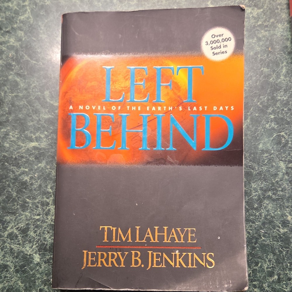 Tim LaHaye & Jerry B. Jenkins Left Behind PB Softcover Inscribed 1995