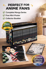 Demon Slayer Manga Complete Box Set Volumes 1-23 English + Poster & Booklet