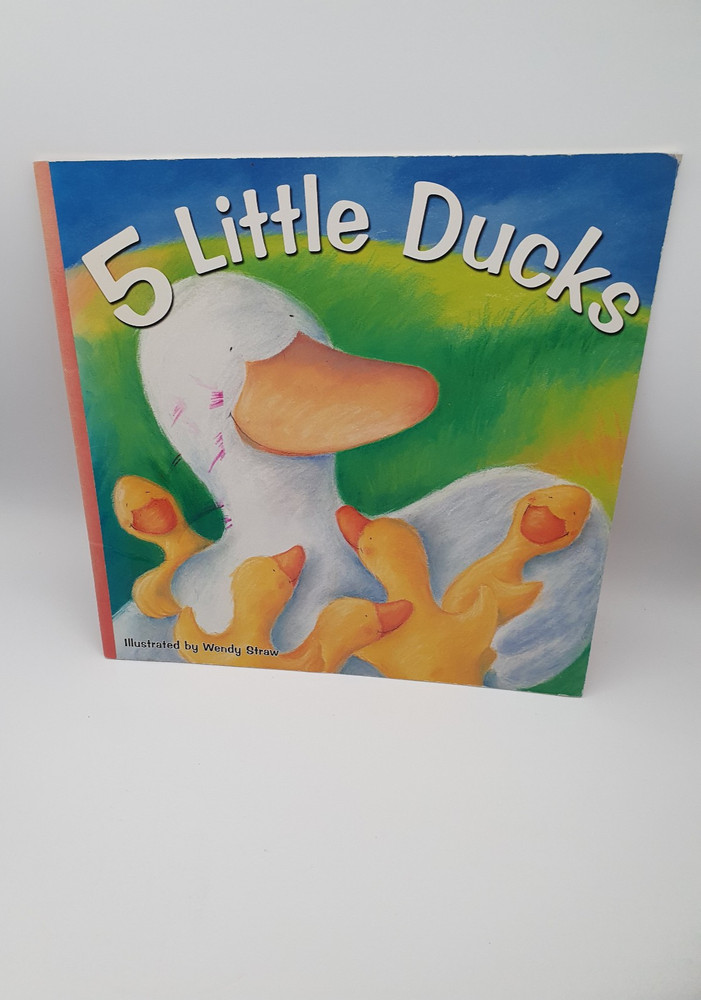 5 Little Ducks Illustrated by Wendy Straw large edition (Paperback, 2009)