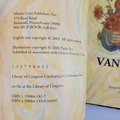 Lot of 2 Great Names Da Vinci Renaissance Painter and Van Gogh Modern Artist HC