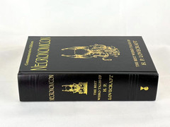 NECRONOMICON H.P. Lovecraft Commemorative Deluxe Leather Bound Hardcover *NEW*