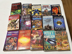 SCIENCE FICTION FANTASY LOT OF 60 PB Books, Assorted Authors