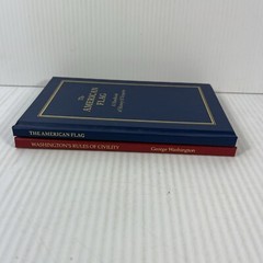 Washington’s Rules of Civility and The American Flag History and Etiquette Lot
