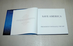 Donald J. Trump Save America Hardcover Book 2024 MAGA Make America Great Again