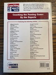 Coaching the Passing Game by Experts Earl Browning Football Strategy Guide: VG