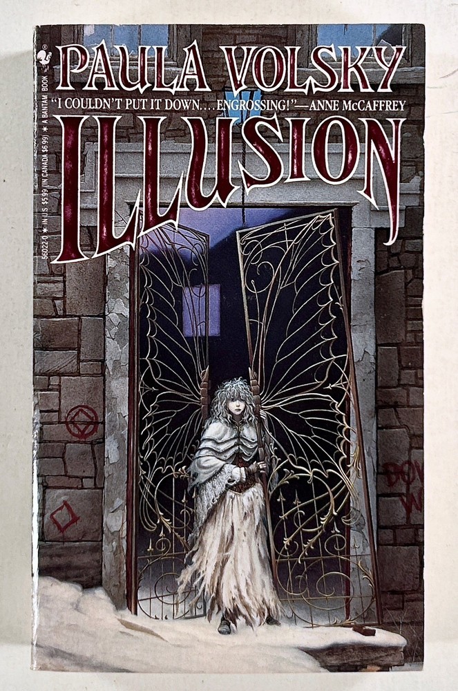 1993 Paula Volsky ILLUSION high fantasy revolutoinary epic BANTAM PB
