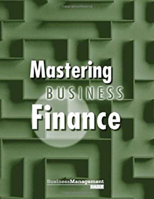 Mastering Business Finance Hardcover
