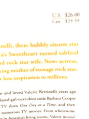 RARE! Losing It : And Gaining My Life Back One Pound at a Time by Bertinelli, V.