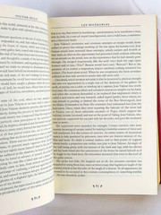 LES MISERABLES Victor Hugo Deluxe Leather Bound Gilded Classics *Like New*