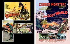 CANDID MONSTERS Book VOL 17 STOP MOTION ANIMATION Pt.1 THE LOST WORLD Gene Evans