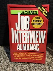 Job Interview Almanac by Adams Media Corporation Staff (1997, Trade Paperback)