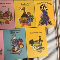 Lot of 23 Kaufman International Dinner party series Buzza Books 1971
