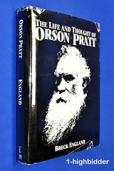 The Life and Thought of Orson Pratt 1st Ed HCDJ Breck England Mormon LDS HardCvr