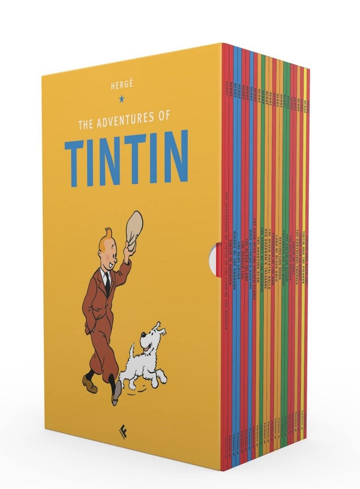 New Tintin Paperback Boxed Set 23 titles by Herge (English) Paperback Book