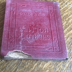 1920s Small Red Book TALES OF SHERLOCK HOLMES Sir A. Conan Doyle Little Luxart