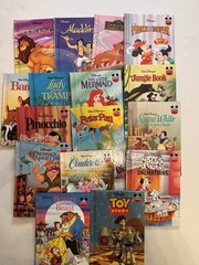 1990’s Walt Disney Wonderful World of Reading HB Books Lot Of 16 Vtg Excellent