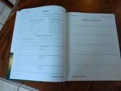 (1) Saxon Math 4 Student Notebook Larson 76 pages