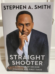 SIGNED Stephen A. Smith Straight Shooter 1st Edition 1st Printing HC Book COA
