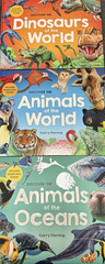 Discover Animals and Dinosaurs of the World Brand New with Posters