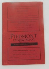 What’s Cookin’? 1948 1st ED. Winston-Salem Woman’s Club Cookbook