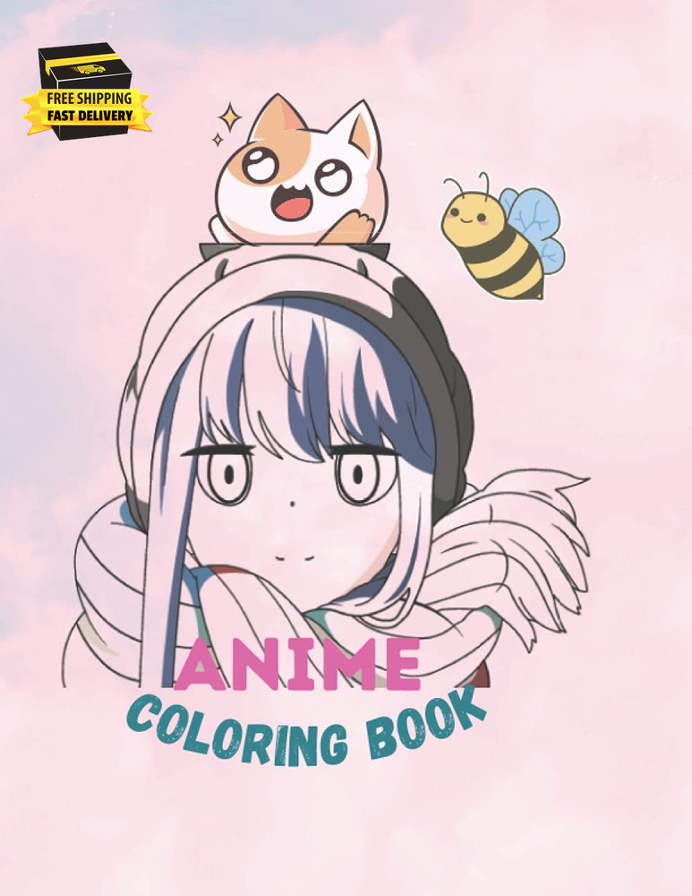 Anime Coloring Book: 31 Beautiful Japanese Anime Coloring Pages with Kawaii Draw