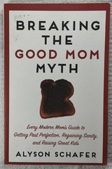 Breaking Good Mom Myth Alyson Schafer Modern Guide Parenting Reclaim Sanity VG