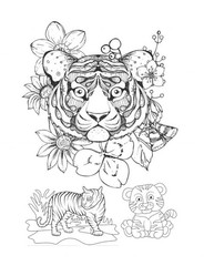 Best Big cats Coloring Book Save the Planet Series 108 Pages 8.5 x 11 All Ages