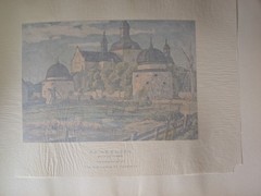 Beautiful SWEDEN : Collection of paintings of swedish landscapes by famous _Rare