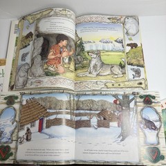 Jan Brett Books Lot of 4: Mitten, Umbrella, Goldilocks, First Dog Paperback