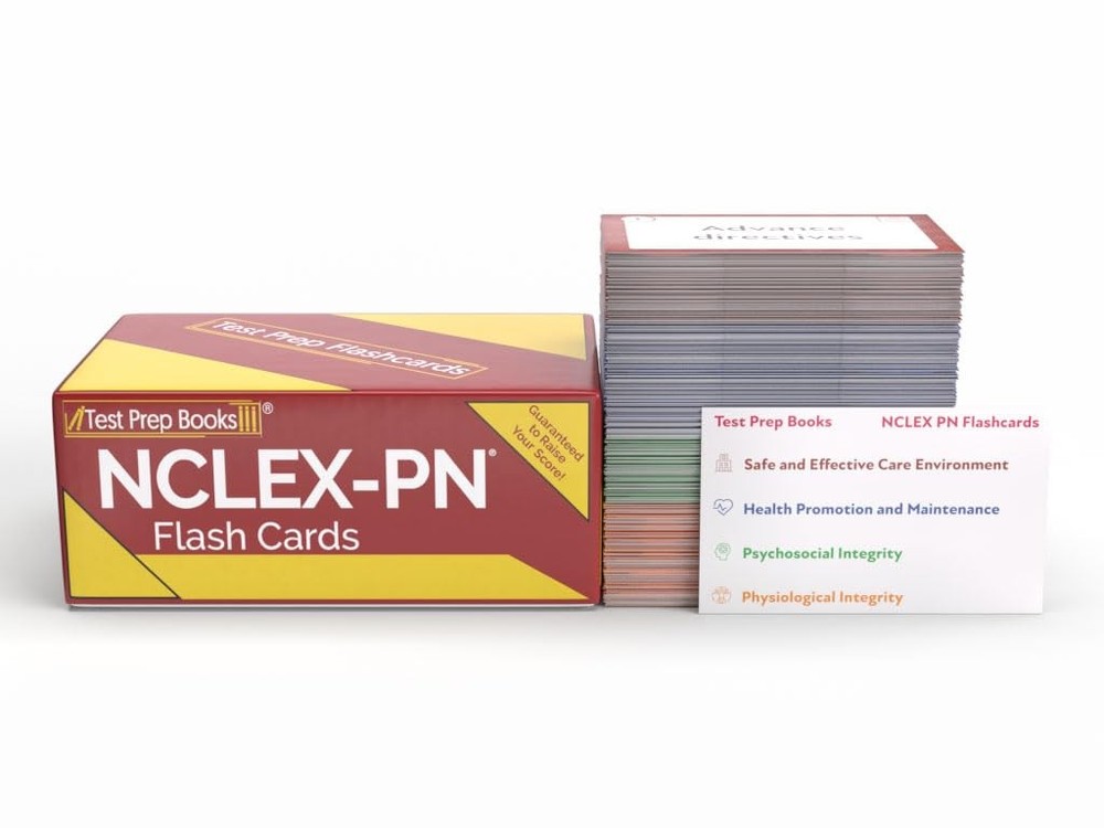 NCLEX PN STUDY CARDS 2026-2027: NCLEX PN EXAM PREP REVIEW FOR BE… Test Prep Bo
