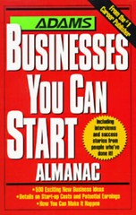 Adams Businesses You Can Start Almanac – Paperback By Jones, Katina Z – GOOD