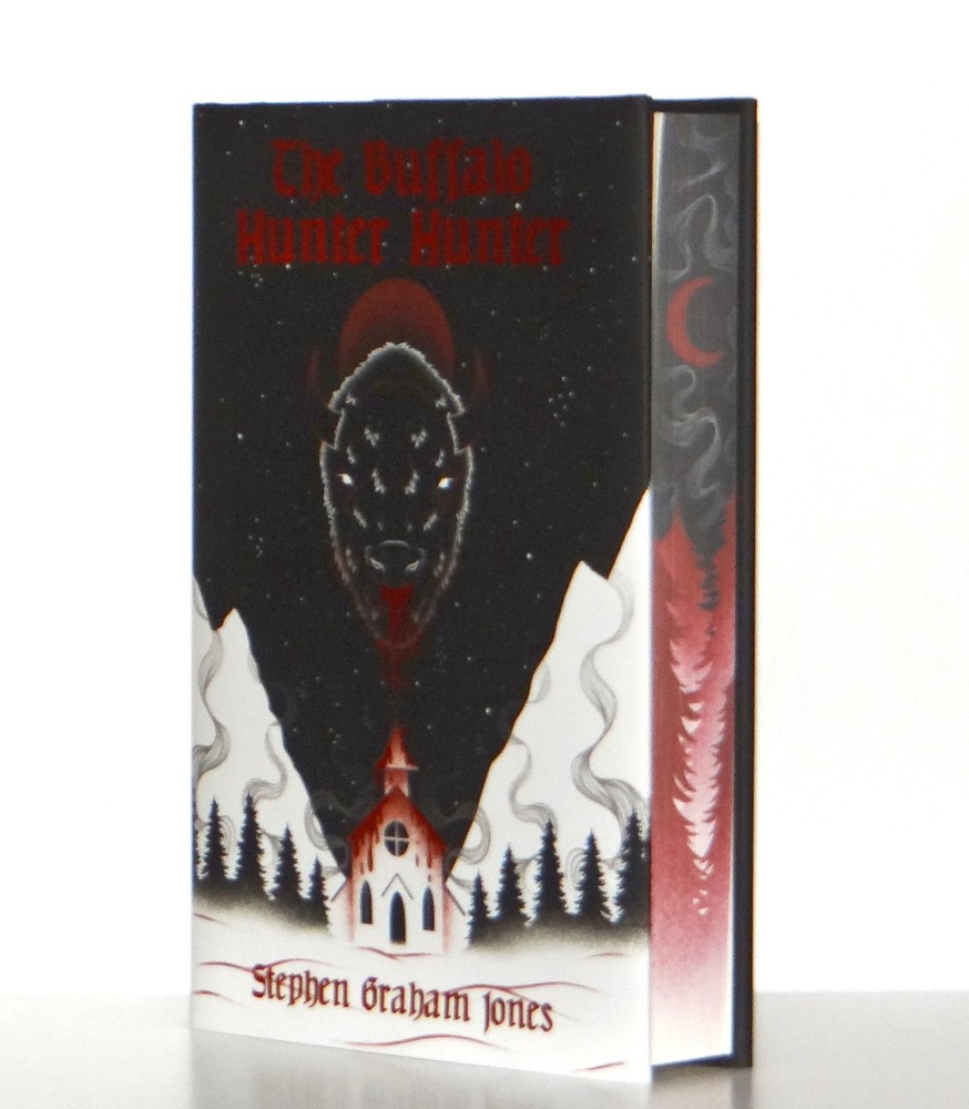 Stephen Graham Jones SIGNED The Buffalo Hunter Hunter 1st Owlcrate Hardcover Ed