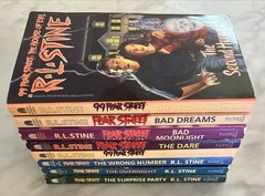 Fear Street RL Stine Paperbacks Set 8 1990s Horror USA