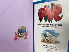 BONE – OUT FROM BONEVILLE – JEFF SMITH – TRIBUTE EDITION – HARDCOVER – 2015