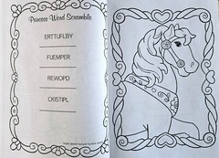 MERMAID & PRINCESS Giant Coloring & Activity Books 256 pages total BRAND NEW