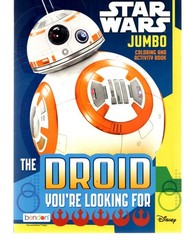 Star Wars Book – 2016 Bendon Inc. Jumbo Coloring Book The Droid You’re Looking F