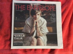 THE ENVELOPE JUNE 6 2013 LENA DUNHAM GIRLS TALK FIVE COMEDY STARS