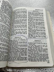Cambridge KJV Cum Privilegio, White French Morocco Leather. Brevier Text Edition