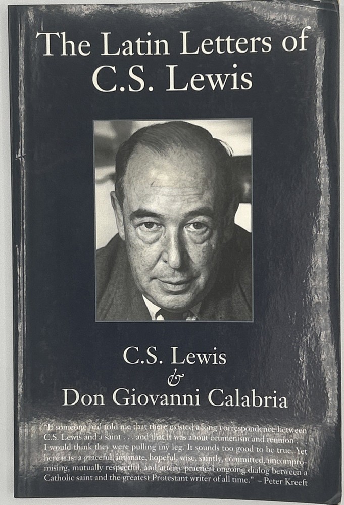 The Latin Letters of C. S. Lewis (1998 Paper) Text Translation Christian Oxford