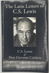 The Latin Letters of C. S. Lewis (1998 Paper) Text Translation Christian Oxford