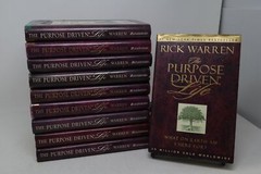 Lot of 10 Copies of The Purpose Driven Life by Rick Warren – Hardcover