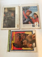 VINTAGE SPORTS ILLUSTRATED LOT OF 6 MIXED ISSUES FROM 1960-1966 MAGAZINES