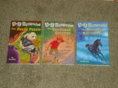 Lot 49 A to Z Mysteries Books Ron Roy Complete A to Z Calendar Capital Super Edi