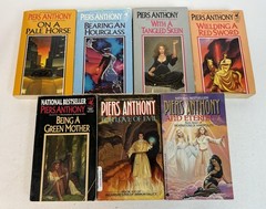 Piers Anthony Lot 7 Incarnations of Immortality On a Pale Horse to And Eternity